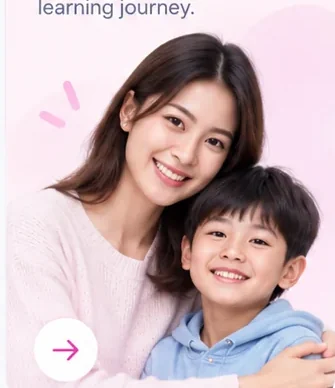Seorang ibu bersama anaknya